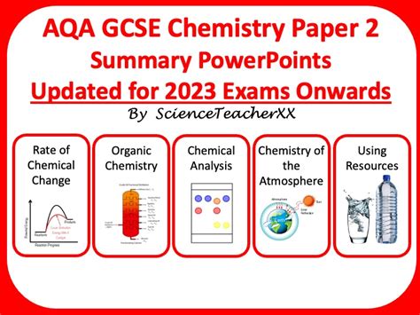Aqa Gcse Chemistry Paper Summary Powerpoints For Teaching Sexiezpix
