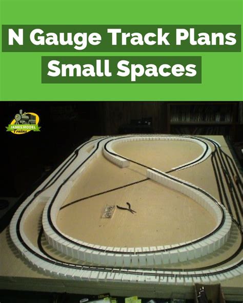 N Gauge Track Plans For Small Spaces In 2021 Model Train Layouts