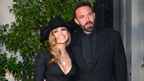Jennifer Lopez And Ben Affleck Coordinate All Black Outfits For First Red
