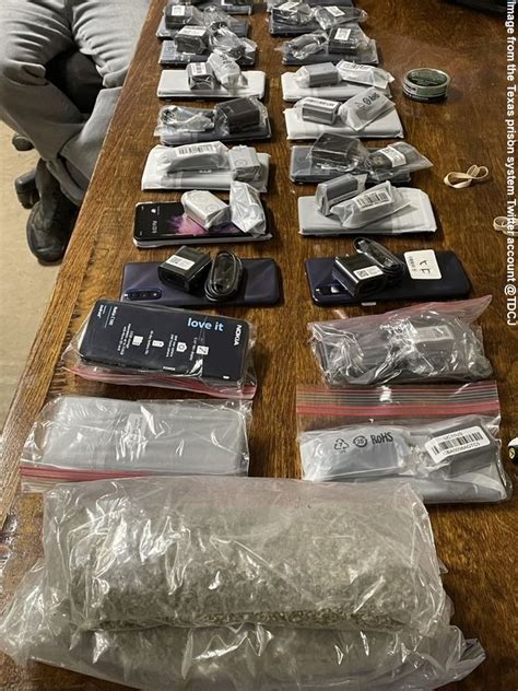 Texas Prison System Announces Contraband Found Inside A Grimes County