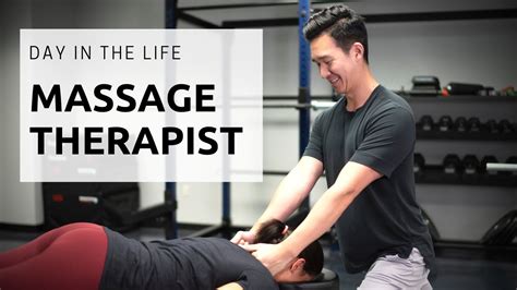 Day In The Life Of A Massage Therapist Youtube