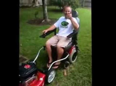 The Redneck Riding Lawn Mower YouTube