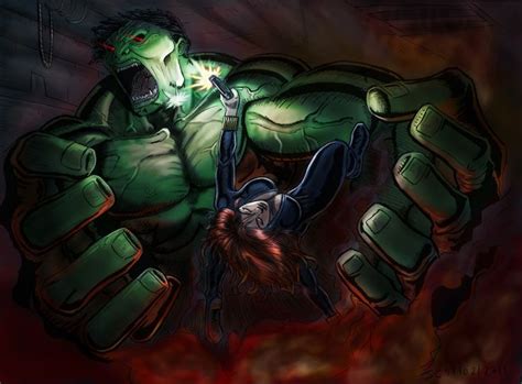 Black Widow Vs Hulk