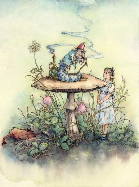 Advice From A Caterpillar Alice In Wonderland Illustrations Alices Adventures In Wonderland