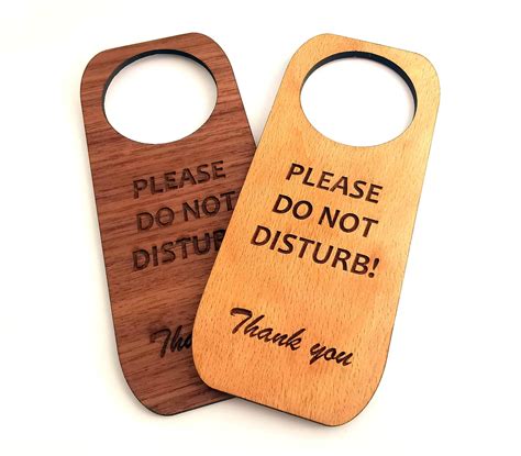 Personalized Do Not Disturb Wooden Door Sign Custom Side Etsy Wooden Doors Wooden Door