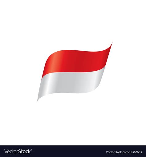 Indonesia Flag Royalty Free Vector Image Vectorstock