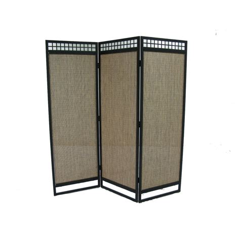 Shop Garden Treasures Black Privacy Screen At