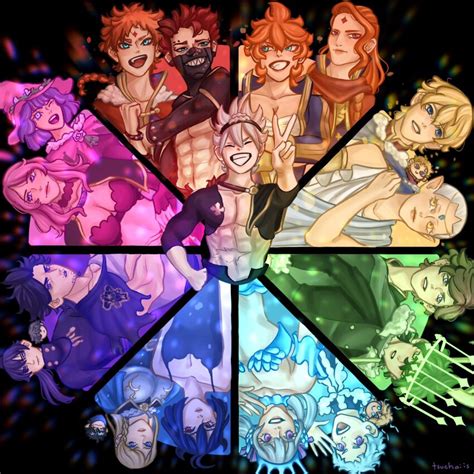 Asta Black Clover Charlotte Roselei Dorothy Unsworth Finral Roulacase Mereoleona