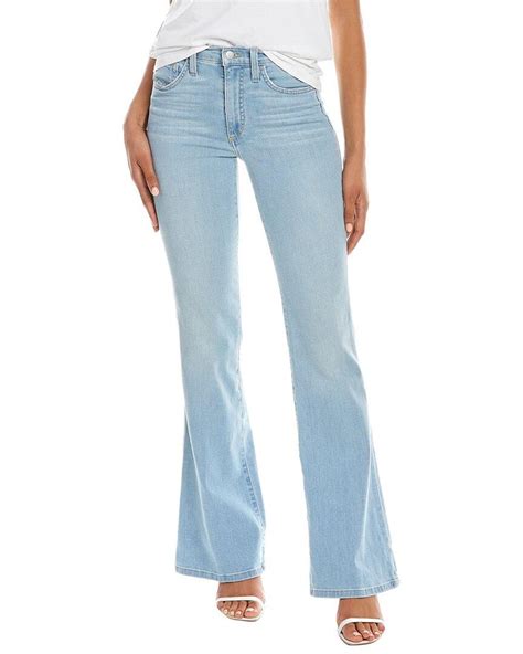 Joes Jeans Molly Corinne High Rise Flare Jean In Blue Lyst