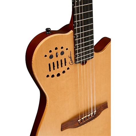 Godin A10 10 String Acoustic Electric Guitar Natural Guitar Center