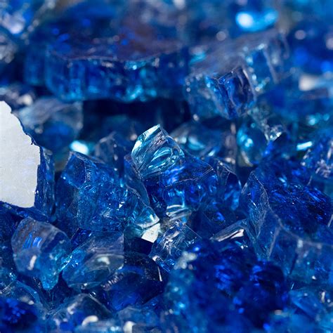 Sapphire Blue Fire Glass Sapphire Blue Fire Pit Glass