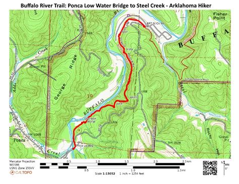 Buffalo River Trail Ponca To Steel Creek 4 Mi Oandb Arklahoma Hiker