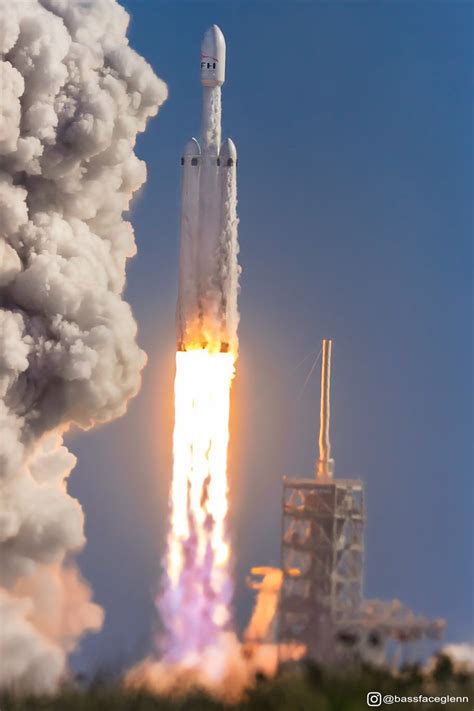 Spacex Falcon Heavy Product Launch Landmarks Spaceships Rockets