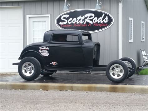 1932 Ford 3 Window Coupe Scottrods