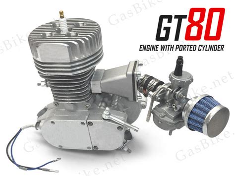 Gt80 Pro Racing Engine Only 66cc80cc 45 Hp With Ported Cylinder