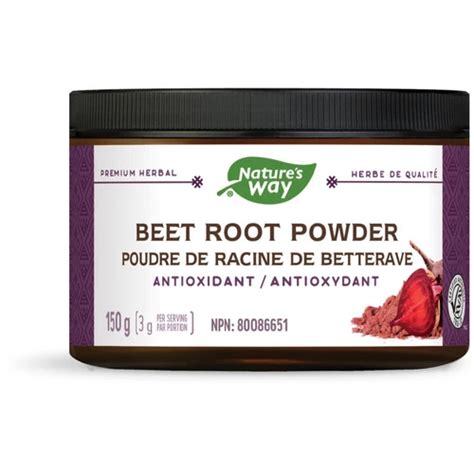 Natures Way Beet Root Powder 150g Your Health Food Store And So