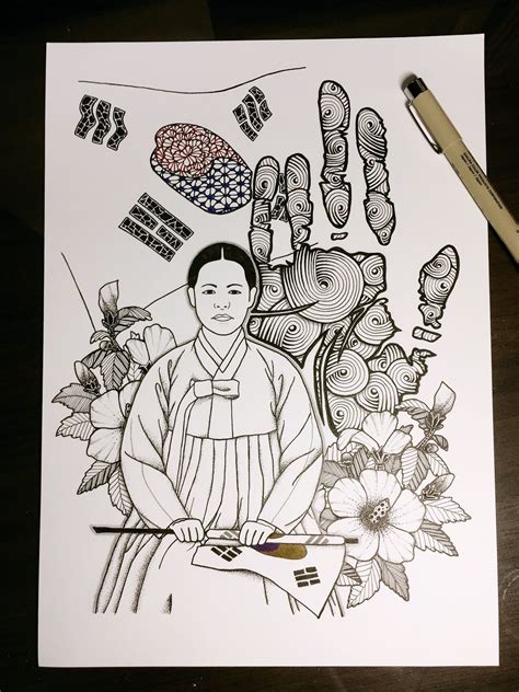 아래는 참고로 파워포인트 2021 달력 이미지 파일을 올립니다. 3.1절 100주년 기념 | 젠탱글 그림, 만다라 그리기, 젠탱글 패턴