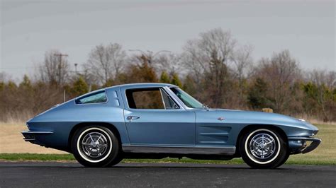 Silver Blue 1963 Chevrolet Corvette