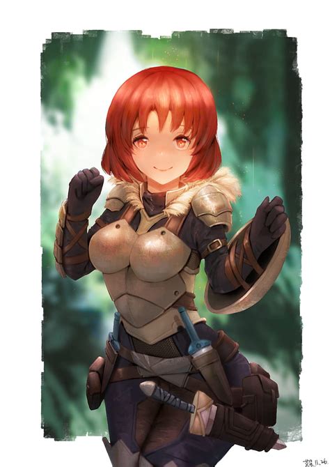 1920x1080px 1080p Free Download Goblin Slayer Anime Girls Short Hair Looking At Viewer