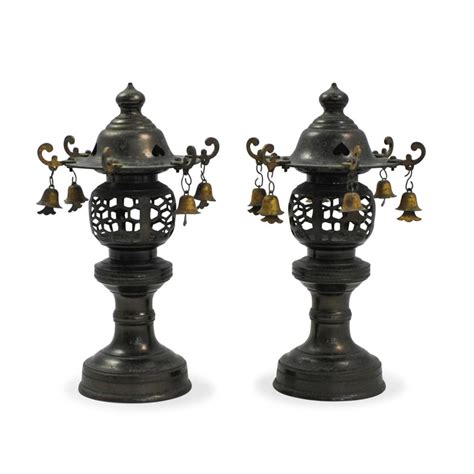 136 portland st, dartmouth (ns), b2y1j1, canada. Sold Price: Pair of Chinese Bronze Garden Lanterns - May 2 ...