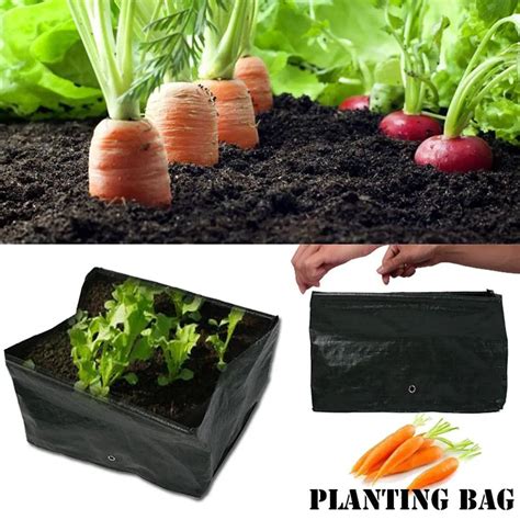 Buy Green Plastic Grow Bag Plant Flower Nursery Bag