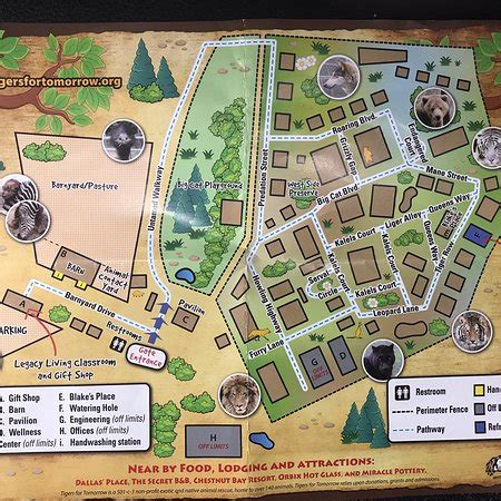 Fairfield inn & suites by marriott gadsden's good location gets good marks from our customers. Park Map - Picture of Tigers For Tomorrow, Attalla ...