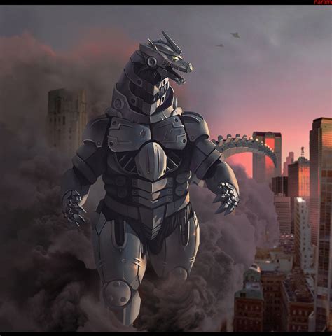 Godzilla and king kong vs mecha kong and mecha godzilla. ArtStation - Mechagodzilla fanart, Naram Sinha