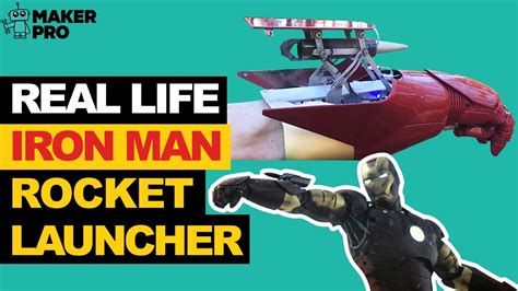 Real Life Iron Man Rocket Launcher Youtube