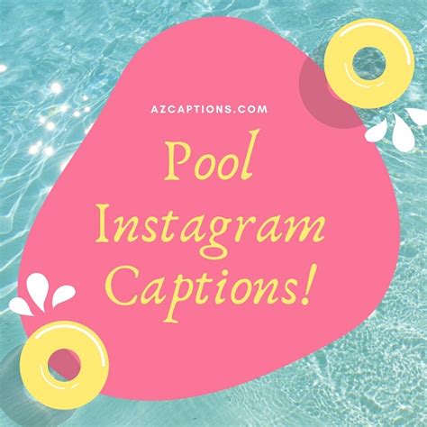 100 Best Sassy Pool Captions For Instagram Funny And Short Azcaptions