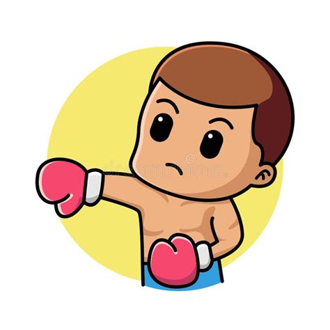 Cartoon Boy Box Fight Stock Illustrations 221 Cartoon Boy Box Fight