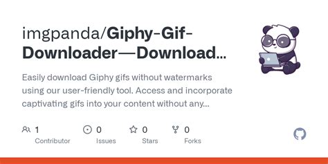 GitHub Imgpanda Giphy Gif Downloader Download Gifs Without Watermark Easily Download Giphy