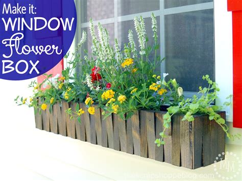 Lobelia enjoys consistently moist soil in partial to full sun areas. Make It: Window Flower Box - The Scrap Shoppe