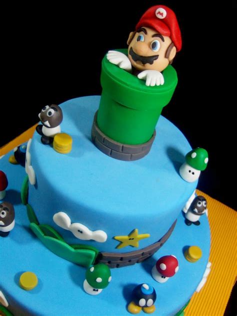 From the super mario wiki, the mario encyclopedia. Pastel Mario Bross II | Fiesta party, Bolo 7, Bolos decorados