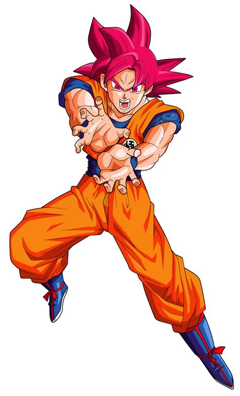 Goku Super Saiyan God By Chronofz On Deviantart