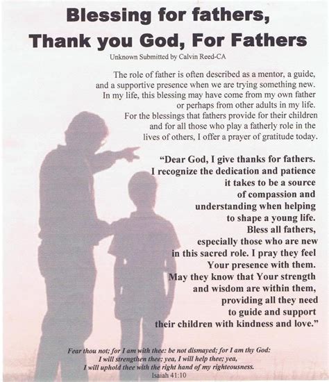 Fathers Day Prayer Fathers Day Prayer Prayer For Fathers Father