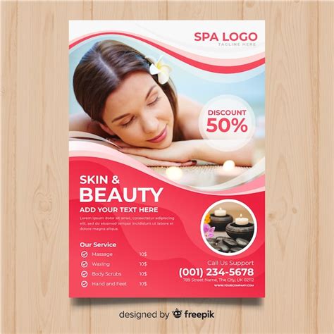 Spa Flyers Templates Free