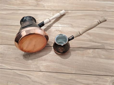 Jazzve Armenian Coffee Pot Maker Jazve Unique Copper Jazva Etsy