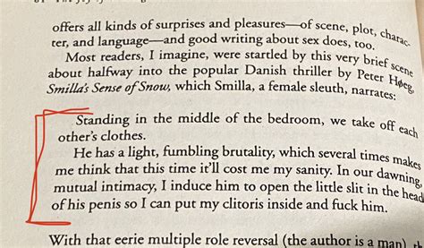 This Is The Given Example In Joy Of Writing Sex But The Book It Comes
