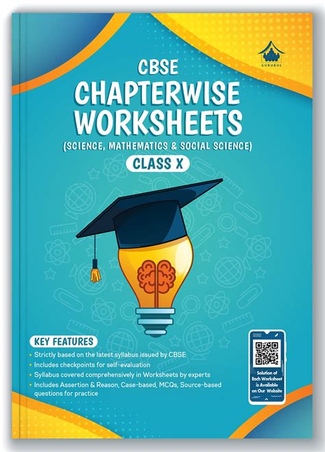 Buy Chapterwise Worksheets For Cbse Class Practice Book Of Science Maths Social Science