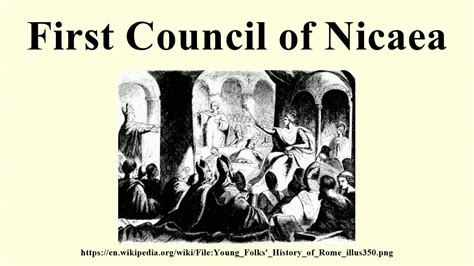 First Council Of Nicaea Youtube
