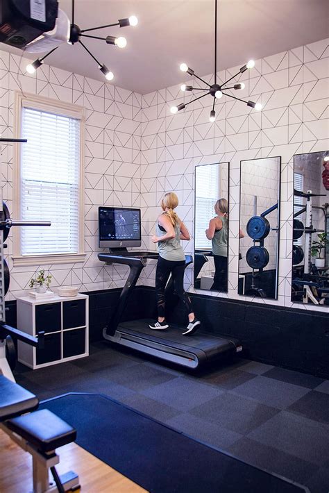 Create A Stylish Garage Gym — Jenny Reimold Gym Room At Home Workout
