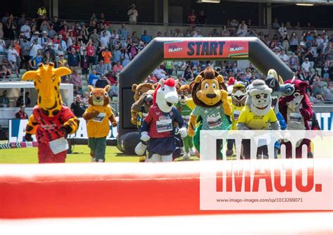Vitality Blast T20 Cricket Finals Day 2022 Mascot Race During The