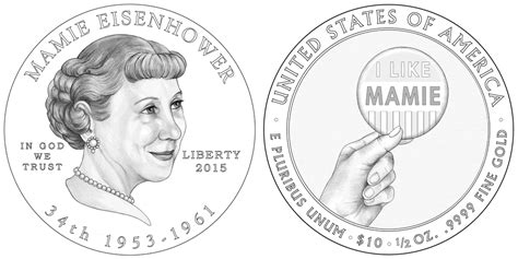 United States Mint Announces 2015 First Spouse Gold Coin Designs Coin Design Gold Coins