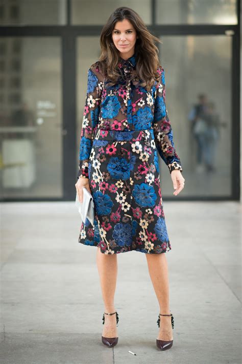 how to wear florals like a street style star stylecaster
