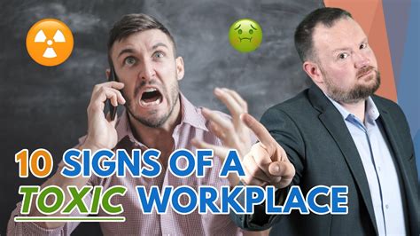 Do You Have A Toxic Workplace Culture 10 Surprising Signs Of A Toxic Work Environment Youtube