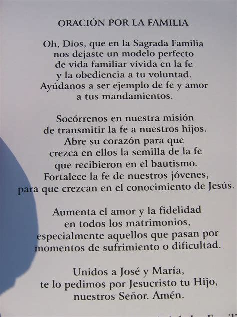 Oración Por La Familia José María Mateos Flickr