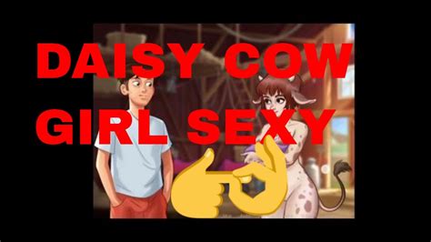 Summertime Saga SEXY SCENE DAISY COW GIRL PREGNANT YouTube