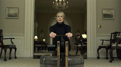 In house of cards, frank mentions he can still do 500m in 1.39min on his water rowing machine. Waterrower House Of Cards - Architectural Designs