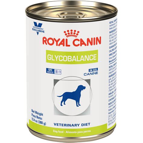 Promotes digestive health and optimal stool quality with highly digestible proteins and prebiotics. Royal Canin Veterinary Diet Glycobalance Canned Dog Food ...