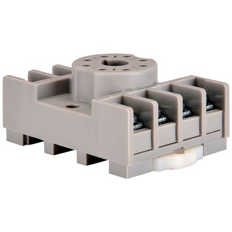 Nte R95 113 8 Pin Octal Relay Socket With Screw Terminals